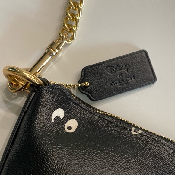 Coach X Disney 1941 DARK FAIRY TALE Collection Set Spooky Eyes DUFFLE SNOW fob - Picture 7 of 10